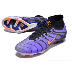 Chuteira Infantil Campo Nike Zoom Mercurial Superfly 9 Air Max Plus FG Mbappe TN Pack - VENI Futebol