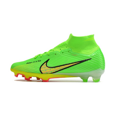 Chuteira Infantil Campo Nike Zoom Mercurial Superfly 9 Elite FG Verde