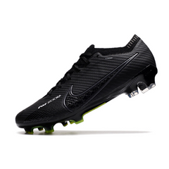 Chuteira Infantil Campo Nike Zoom Mercurial Vapor 15 Elite FG Black Pack - VENI Futebol