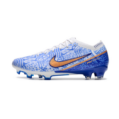 Chuteira Infantil Campo Nike Zoom Mercurial Vapor 15 Elite FG CR7 Azul - VENI Futebol