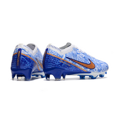 Chuteira Infantil Campo Nike Zoom Mercurial Vapor 15 Elite FG CR7 Azul - VENI Futebol