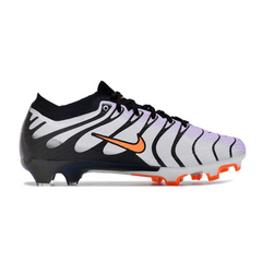 Chuteira Infantil Campo Nike Zoom Mercurial Vapor 15 Elite FG Cinza e Preta - VENI Futebol