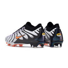 Chuteira Infantil Campo Nike Zoom Mercurial Vapor 15 Elite FG Cinza e Preta - VENI Futebol