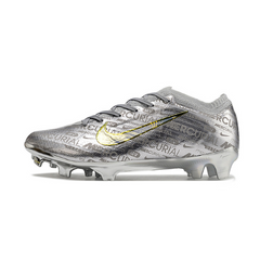 Chuteira Infantil Campo Nike Zoom Mercurial Vapor 15 Elite FG Prata