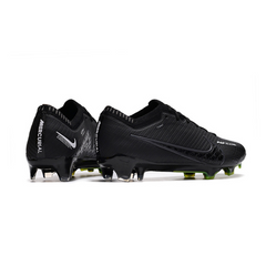 Chuteira Infantil Campo Nike Zoom Mercurial Vapor 15 Elite FG Black Shadow Pack - VENI Futebol