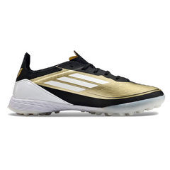 Botas de fútbol Adidas F50 Elite TF Messi Triunfo Gold Pack para niños