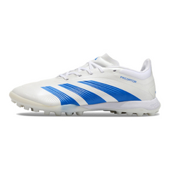 Chuteira Infantil Society Adidas Predator 30 Elite TF Branca e Azul