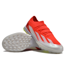 Chuteira Infantil Society Adidas X Crazyfast.1 TF Energy Citrus Pack - VENI Futebol