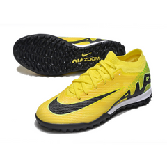 Chuteira Infantil Society Nike Zoom Mercurial Vapor 15 Elite TF Amarela e Preta - VENI Futebol