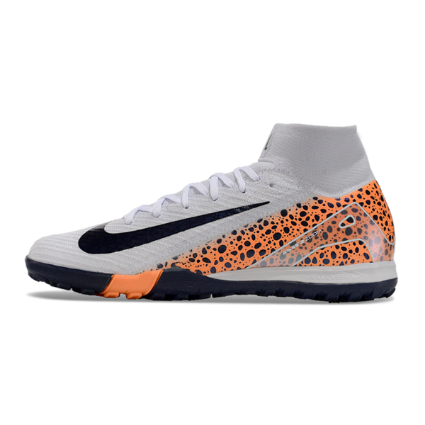 Chuteira Society TF Nike Zoom Mercurial Superfly 10 Elite Infantil Pack Electric