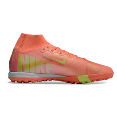 Chuteira Infantil Society Nike Zoom Mercurial Superfly 10 Elite TF Vermelho e Amarelo