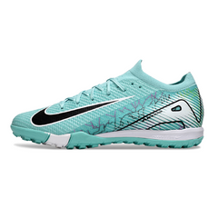 Chuteira Infantil Society Nike Zoom Mercurial Vapor 16 Elite TF Azul Claro