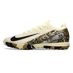Chuteira Infantil Society Nike Zoom Mercurial Vapor 16 Elite TF Bege
