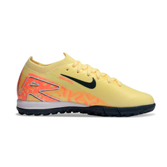 Chuteira Infantil Society Nike Zoom Mercurial Vapor 16 Elite TF Mbappe Amarela Pack