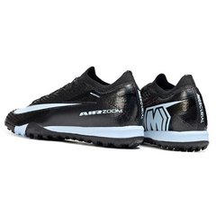 Chuteira Infantil Society Nike Zoom Mercurial Vapor 16 Elite TF Preta e Branca
