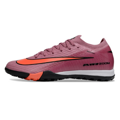 Chuteira Infantil Society Nike Zoom Mercurial Vapor 16 Elite TF Rosa Claro
