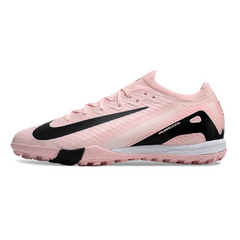 Chuteira Infantil Society Nike Zoom Mercurial Vapor 16 Elite TF Rosa e Preto