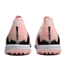 Botas de fútbol Nike Zoom Mercurial Vapor 16 Elite TF para niños en color rosa y negro