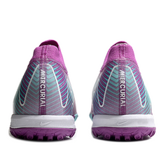 Nike Zoom Mercurial Vapor 16 Elite TF Kids' Soccer Cleats - Purple and Light Blue