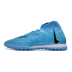 Chuteira Infantil Society Nike Phantom Luna Elite TF Azul - VENI Futebol