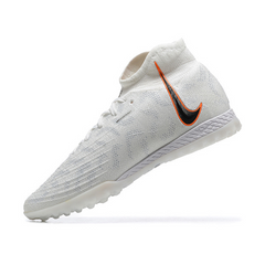 Chuteira Infantil Society Nike Phantom Luna Elite TF Cinza - VENI Futebol