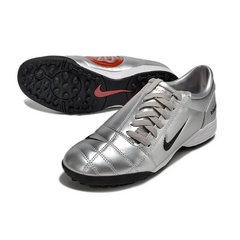 Nike Total 90 III TF Grey and Black Society Football Boots