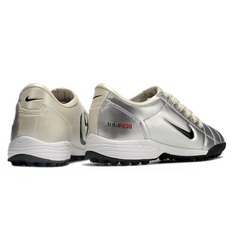 Nike Total 90 III TF Grey and Black Society Football Boots