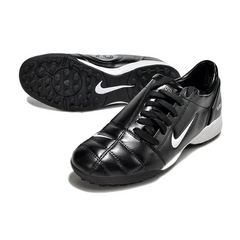 Chuteira Infantil Society Nike Total 90 III TF Preta e Prata