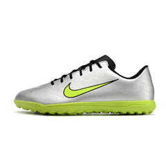 Chuteira Infantil Society Nike Vapor 15 Club TF Cinza e Verde