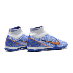 Chuteira Infantil Society Nike Zoom Mercurial Superfly 9 Elite TF Azul CR7 Pack - VENI Futebol