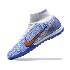 Chuteira Infantil Society Nike Zoom Mercurial Superfly 9 Elite TF Azul CR7 Pack - VENI Futebol