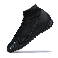 Chuteira Infantil Society Nike Zoom Mercurial Superfly 9 Elite TF Black Pack - VENI Futebol