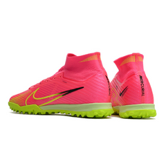 Chuteira Infantil Society Nike Zoom Mercurial Superfly 9 Elite TF Luminous Pack - VENI Futebol