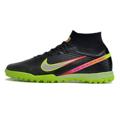 Chuteira Infantil Society Nike Zoom Mercurial Superfly 9 Elite TF Rashford Preta Pack - VENI Futebol