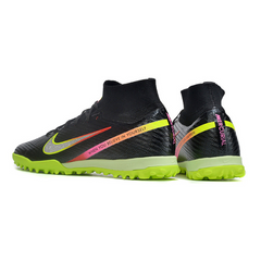 Chuteira Infantil Society Nike Zoom Mercurial Superfly 9 Elite TF Rashford Preta Pack - VENI Futebol