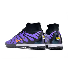 Chuteira Infantil Society Nike Zoom Mercurial Superfly 9 Air Max Plus TF Mbappe TN Pack - VENI Futebol