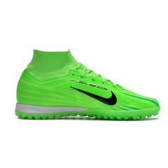 Chuteira Infantil Society Nike Zoom Mercurial Superfly 9 Elite TF Verde e Preta - VENI Futebol