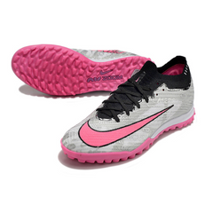 Chuteira Infantil Society Nike Zoom Mercurial Vapor 15 Elite TF Cinza e Rosa - VENI Futebol