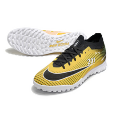 Chuteira Infantil Society Nike Zoom Mercurial Vapor 15 Elite TF Amarela e Preta - VENI Futebol