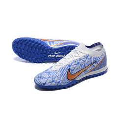 Chuteira Infantil Society Nike Zoom Mercurial Vapor 15 Elite TF Azul CR7 Pack - VENI Futebol