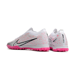 Chuteira Infantil Society Nike Zoom Mercurial Vapor 15 Elite TF Branca e Rosa - VENI Futebol