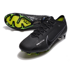 Chuteira Campo Nike Zoom Mercurial Vapor 15 Elite FG Black Pack - VENI Futebol