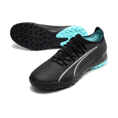 Chuteira Society Puma Ultra Ultimate TF Preta e Azul - VN Esportes