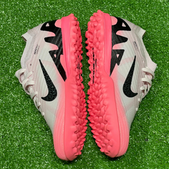 Chuteira Infantil Society Nike Zoom Mercurial Vapor 15 Elite TF Mad Brilliance Pack Tamanho 33