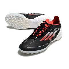 Adidas F50 Elite TF Black, Red and White Society Football Boots