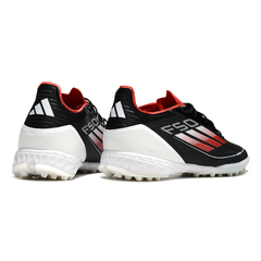 Adidas F50 Elite TF Black, Red and White Society Football Boots