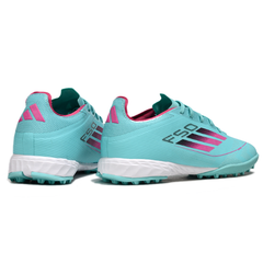 Chuteira Society Adidas F50 Elite TF Azul claro