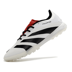 Chuteira Infantil Society Adidas Predator 30 Elite TF Branca, Preta e Vermelha - VENI Futebol