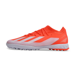 Chuteira Society Adidas X Crazyfast.3 TF Laranja