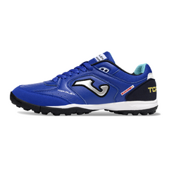 Chuteira Society Joma Top Flex TF Azul e Preta
